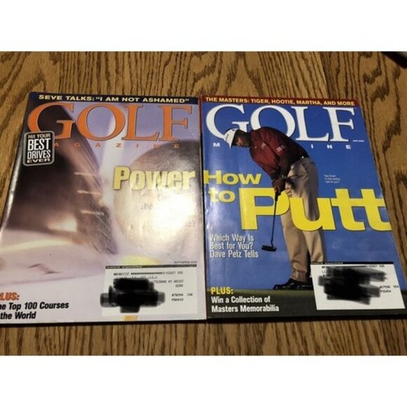 golf magazine April 2003, How to Putt Vijay Singh September 2003, Hit Your Best - Picture 1 of 3